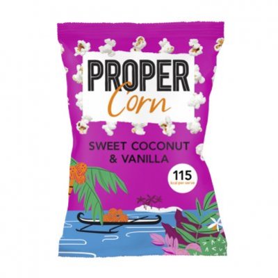 Propercorn Sweet coconut en vanilla